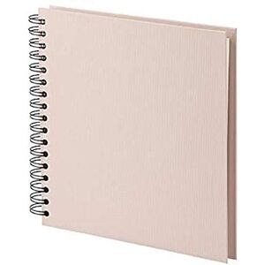Rössler Papier 1329452586 S.O.H.O. Wire-O fotoalbum 230 x 230 mm, 60 gebroken witte pagina's, Poeder, 1 stuk Rössler Papier 1329452586 S.O.H.O. Wire-O fotoalbum 230 x 230 mm, 60 gebroken witte pagina's, Poeder, 1 stuk