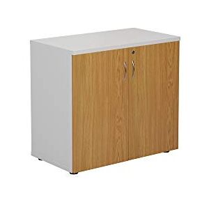 Office Hippo Heavy Duty Office Cupboard, Robust Office Furniture, Office Storage with Adjustable Feet, Versatile Lockable Cupboard, Office Storage With 3 Durable Adjustable Shelves White/Oak Office Hippo Heavy Duty Office Cupboard, Robust Office Furniture, Office Storage with Adjustable Feet, Versatile Lockable Cupboard, Office Storage With 3 Durable Adjustable Shelves White/Oak