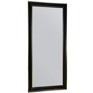 MirrorOutlet Black/Antique Silver Extra Large Wall hanging Mirror. Rectangular for Lounge, Dining Room, Bedroom, Bathroom and more UK's Largest Stockist. 168cm X 76cm, LG539 MirrorOutlet Black/Antique Silver Extra Large Wall hanging Mirror. Rectangular for Lounge, Dining Room, Bedroom, Bathroom and more UK's Largest Stockist. 168cm X 76cm, LG539