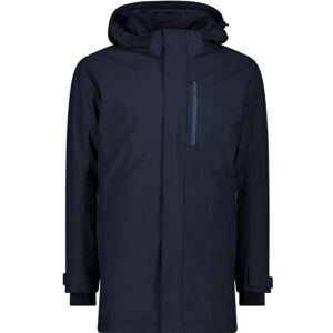 CMP Man Parka Snaps Hood, Black Blue, 46 CMP Man Parka Snaps Hood, Black Blue, 46