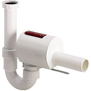 Viega 22613 4 Sperrfix Pipe Odour Trap for Sinks, Plastic, White, 1 1/2 inch x 40 mm, 40 mm Viega 22613 4 Sperrfix Pipe Odour Trap for Sinks, Plastic, White, 1 1/2 inch x 40 mm, 40 mm