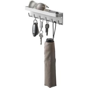 YAMAZAKI Smart Magnetic Key Hook with Tray WH, 2754, White YAMAZAKI Smart Magnetic Key Hook with Tray WH, 2754, White