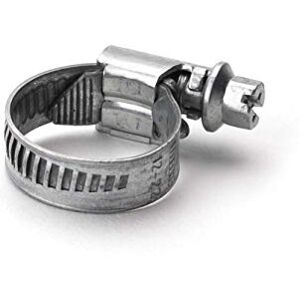 Lüdecke Pack of 10 HS 110 Hose Clamps Worm Thread Hose Binding Steel Clamping Range 90-110 mm Lüdecke Pack of 10 HS 110 Hose Clamps Worm Thread Hose Binding Steel Clamping Range 90-110 mm