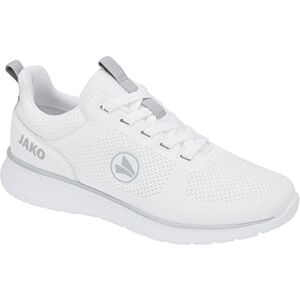 JAKO Unisex Team Mesh Trainers Sneaker, White, 9 UK JAKO Unisex Team Mesh Trainers Sneaker, White, 9 UK