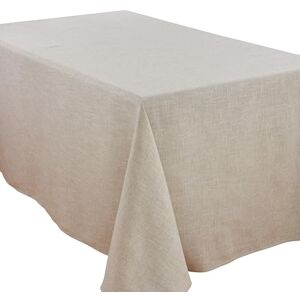 SARO LIFESTYLE 731.N90156B Poly Linen Toscana Tablecloth - Tablecloth SARO LIFESTYLE 731.N90156B Poly Linen Toscana Tablecloth - Tablecloth