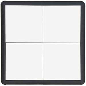 Nicoman Dance Floors, Tap Ballet Dancing Portable Floating Sprung System Flooring, White, 4-Piece Nicoman Dance Floors, Tap Ballet Dancing Portable Floating Sprung System Flooring, White, 4-Piece