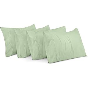 Utopia Bedding King Pillow Cases Pack of 4 Envelope Closure Soft Brushed Microfiber Fabric Shrinkage and Fade Resistant Pillow Covers King Size 20 X 40 Inches (Sage) Utopia Bedding King Pillow Cases Pack of 4 Envelope Closure Soft Brushed Microfiber Fabric Shrinkage and Fade Resistant Pillow Covers King Size 20 X 40 Inches (Sage)