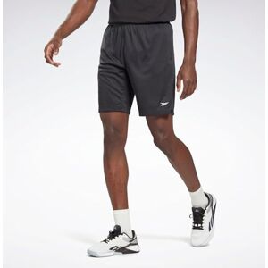 Reebok Men's Training Knit Shorts Night Black M Reebok Men's Training Knit Shorts Night Black M