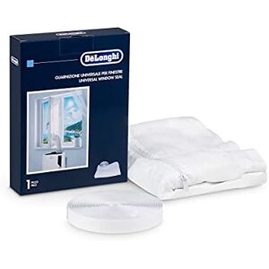DeLonghi DLSA012 Universal Window Installation Kit – Window Seal for Mobile Air Conditioners in the Office, Living Room and Bedroom, White DeLonghi DLSA012 Universal Window Installation Kit – Window Seal for Mobile Air Conditioners in the Office, Living Room and Bedroom, White