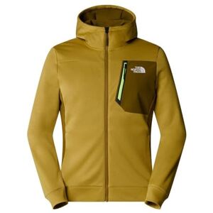The North Face Men's Mountain Athletics Fz Flecce jacket, Amber Green/Moss Green, S The North Face Men's Mountain Athletics Fz Flecce jacket, Amber Green/Moss Green, S