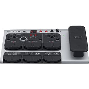 Zoom V6 Vocal Effects Pedal with Shotgun Microphone V6 UK Version Zoom V6 Vocal Effects Pedal with Shotgun Microphone V6 UK Version