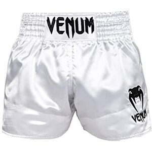 Venum Classic Shorts, White/Black, M Slim Taille Courte Venum Classic Shorts, White/Black, M Slim Taille Courte