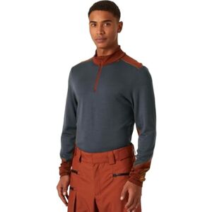 Helly Hansen Men's Lifa Merino Midweight 1/2 Zip, Alpine Frost, XL Helly Hansen Men's Lifa Merino Midweight 1/2 Zip, Alpine Frost, XL