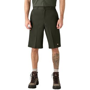 Dickies Men's 13-Inch Multi-Use Pocket Work Shorts, Green (Olive Green), W32 Dickies Men's 13-Inch Multi-Use Pocket Work Shorts, Green (Olive Green), W32