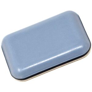 Adsamm ® / 16 x PTFE glides 0,94'' x 1,34'' (24x34 mm) grey-blue angular Premium quality self-adhesive furniture sliders by ® Adsamm ® / 16 x PTFE glides 0,94'' x 1,34'' (24x34 mm) grey-blue angular Premium quality self-adhesive furniture sliders by ®