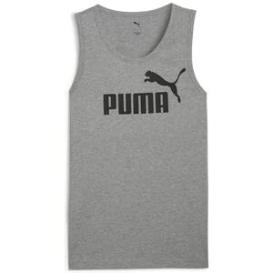 Puma Unisex Ess No. 1 Logo Tanks, Medium Gray Heather, XXL EU Puma Unisex Ess No. 1 Logo Tanks, Medium Gray Heather, XXL EU