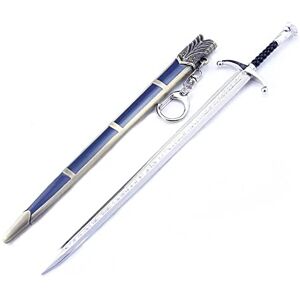 Chewmeter Game of Thrones House of The Dragon Action Figure Letter Opener Desk Decoration Backpack Pendant Keychain Gift (Longclaw) Chewmeter Game of Thrones House of The Dragon Action Figure Letter Opener Desk Decoration Backpack Pendant Keychain Gift (Longclaw)