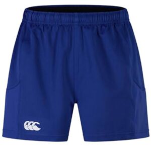 Canterbury Men's Advantage Rugby Shorts 2.0 Elasticated Waist CCC Logo Gym Shorts, Royal, 3XL Canterbury Men's Advantage Rugby Shorts 2.0 Elasticated Waist CCC Logo Gym Shorts, Royal, 3XL