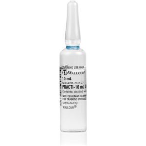 Wallcur Practi-Ampoule 10mL (Pack of 100) Simulation Product for Medical Training Wallcur Practi-Ampoule 10mL (Pack of 100) Simulation Product for Medical Training