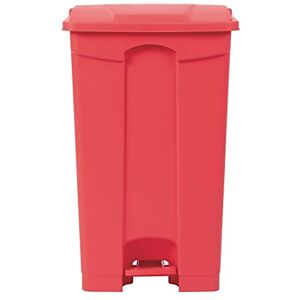 JANTEX Pedal Bin Red 87Ltr Food Waste Bin for Restaurants, Kitchen, Pubs, Catering DC712 JANTEX Pedal Bin Red 87Ltr Food Waste Bin for Restaurants, Kitchen, Pubs, Catering DC712