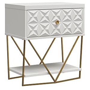 Dorel Home Furnishings Blair Accent Table White Dorel Home Furnishings Blair Accent Table White