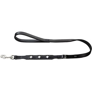 HUNTER Swiss Organic Leather Lead, Large, Black HUNTER Swiss Organic Leather Lead, Large, Black