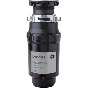 GE neral Electric HP 2300 RPM Continuous Feed Garba Disposer, Non Corded, GFC320N Replacement Parts, Black, Lar Capacity, 1/3 Horsepower GE neral Electric HP 2300 RPM Continuous Feed Garba Disposer, Non Corded, GFC320N Replacement Parts, Black, Lar Capacity, 1/3 Horsepower
