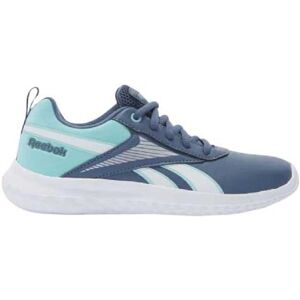 Reebok Rush Runner 5 SYN Sneaker, Shadow/AIAQUA/FTWRWHITE, 9.5 UK Child Reebok Rush Runner 5 SYN Sneaker, Shadow/AIAQUA/FTWRWHITE, 9.5 UK Child