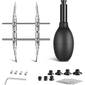 NEEWER Lens Sucker and Spanner Kit, IC Pick Up Vacuum Suction Pen with 7 Interchangeable Suction Cups and Curved Tips Camera Lens Spanner Wrench Stainless Steel Tool for Lens Repairing and Cleaning NEEWER Lens Sucker and Spanner Kit, IC Pick Up Vacuum Suction Pen with 7 Interchangeable Suction Cups and Curved Tips Camera Lens Spanner Wrench Stainless Steel Tool for Lens Repairing and Cleaning