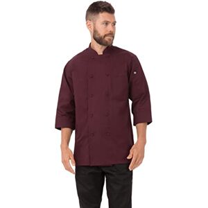 Chef Works Colour by A936-S 3/4 Sleeve Jacket, Small, Merlot Chef Works Colour by A936-S 3/4 Sleeve Jacket, Small, Merlot