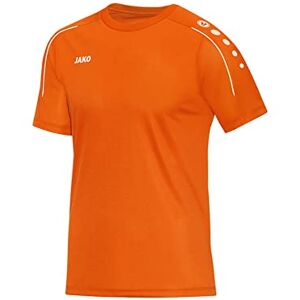 JAKO Classico T-Shirt Men's T-Shirt Neon Orange, Small JAKO Classico T-Shirt Men's T-Shirt Neon Orange, Small