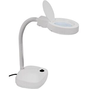 Aidapt Eagle Desk top Adjustable Magnifier with 4" (100mm) Dual Function Lens (3x and 1 5x) Magnifying Glass with LED Light for Reading and Fine Inspection Work Aidapt Eagle Desk top Adjustable Magnifier with 4" (100mm) Dual Function Lens (3x and 1 5x) Magnifying Glass with LED Light for Reading and Fine Inspection Work