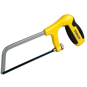 Stanley 1-15-317 Mini Hacksaw with Pistol Grip, Black/Silver, 152 mm Stanley 1-15-317 Mini Hacksaw with Pistol Grip, Black/Silver, 152 mm