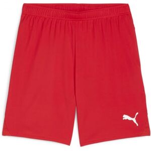 Puma Unisex Teamgoal Jr Knitted Shorts, Red- White, 128 EU Puma Unisex Teamgoal Jr Knitted Shorts, Red- White, 128 EU