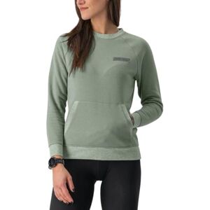 CASTELLI Women's Logo W Sweatshirt with Logo, Comfortable and Breathable, Ideal for Training and Leisure CASTELLI Women's Logo W Sweatshirt with Logo, Comfortable and Breathable, Ideal for Training and Leisure