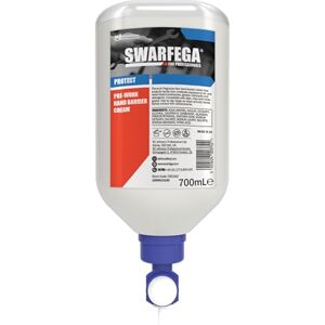 Swarfega Protect PRO Pre-Work Cream – Skin Barrier Against Oils & Contaminants – Non-Greasy – Perfume Free – 700ml Cartridge – For Professional Use Only Swarfega Protect PRO Pre-Work Cream – Skin Barrier Against Oils & Contaminants – Non-Greasy – Perfume Free – 700ml Cartridge – For Professional Use Only