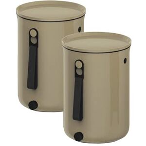 Skaza Set of 2 Bokashi Organko 2 (9.6 L) Award winning Recycled Plastic Kitchen Composter Starter Set for Kitchen Waste and Composting with Fermentation Activator 2 kg (Beige) Skaza Set of 2 Bokashi Organko 2 (9.6 L) Award winning Recycled Plastic Kitchen Composter Starter Set for Kitchen Waste and Composting with Fermentation Activator 2 kg (Beige)
