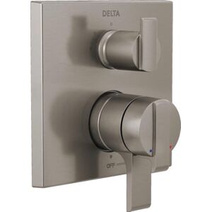 DELTA Faucet T27867 Ara Angular Modern Monitor 17 Series Valve Trim with 3-Setting Integrated Diverter, Chrome DELTA Faucet T27867 Ara Angular Modern Monitor 17 Series Valve Trim with 3-Setting Integrated Diverter, Chrome