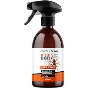 Repel-N-Go Spider Repellent Deterrent Spray Natural Eco-Friendly Pest Control Defence for Indoors and Outdoors Contains Peppermint & Geraniol 500ml Repel-N-Go Spider Repellent Deterrent Spray Natural Eco-Friendly Pest Control Defence for Indoors and Outdoors Contains Peppermint & Geraniol 500ml