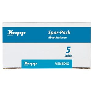 Kopp Venice 400229018 Professional Pack with 5 Double Cover Frames Pure White Kopp Venice 400229018 Professional Pack with 5 Double Cover Frames Pure White