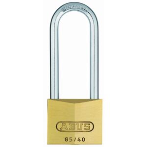 ABUS 12013 63mm Long Shackle Brass Padlock with 6401 Alike Keyed ABUS 12013 63mm Long Shackle Brass Padlock with 6401 Alike Keyed