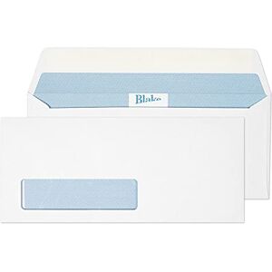 Blake Envelopes Premium Office 39216 Amerikanische Größe 10 Briefumschlag Haftklebung Mit Fenster Ultra Weiß Wove 105 x 241 mm 120g/m² 500 Stück Blake Envelopes Premium Office 39216 Amerikanische Größe 10 Briefumschlag Haftklebung Mit Fenster Ultra Weiß Wove 105 x 241 mm 120g/m² 500 Stück