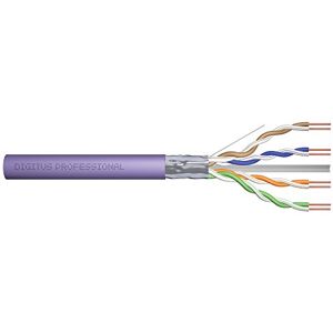 Digitus DK-1623-VH-1 Network Cable - 100m, Violet, Cat6 F/UTP Digitus DK-1623-VH-1 Network Cable - 100m, Violet, Cat6 F/UTP