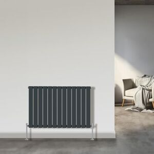 NRG 600x884 Horizontal Flat Panel Designer Radiator Bathroom Central Heating Rad Single Column Anthracite NRG 600x884 Horizontal Flat Panel Designer Radiator Bathroom Central Heating Rad Single Column Anthracite