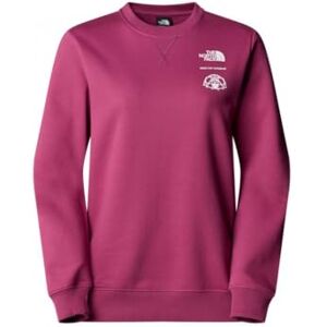 The North Face Women's Outdoor Graphic Crew Sweatshirt, Cyber Berry, M The North Face Women's Outdoor Graphic Crew Sweatshirt, Cyber Berry, M