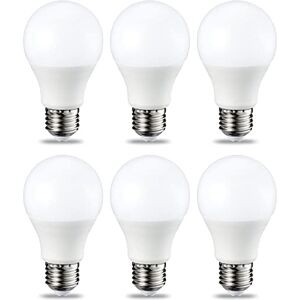 Amazon Basics LED E27 Edison Screw Bulb, 8.5W (equivalent to 60W), Warm White, Dimmable Pack of 6 Amazon Basics LED E27 Edison Screw Bulb, 8.5W (equivalent to 60W), Warm White, Dimmable Pack of 6