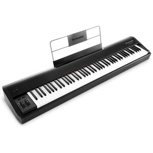 M-Audio Hammer 88 – USB MIDI Keyboard 88 Weighted Keys with Natural Piano Feel, Pitch Bend and Modulation Wheels, and Software Suite M-Audio Hammer 88 – USB MIDI Keyboard 88 Weighted Keys with Natural Piano Feel, Pitch Bend and Modulation Wheels, and Software Suite