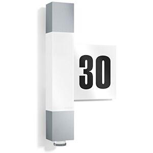 Steinel Outdoor Light L 630 LED Silver House Number Included 360° Motion Sensor Range 663 lm 8.2W Steinel Outdoor Light L 630 LED Silver House Number Included 360° Motion Sensor Range 663 lm 8.2W