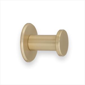 EVI Herrajes Evi HardwareBathroom Hanger Brass Wall Hanger Matte Finish for Hanging Clothes, Coats or Towels Adhesive and/or Screw Towel Rack 190DUALLMT EVI Herrajes Evi HardwareBathroom Hanger Brass Wall Hanger Matte Finish for Hanging Clothes, Coats or Towels Adhesive and/or Screw Towel Rack 190DUALLMT