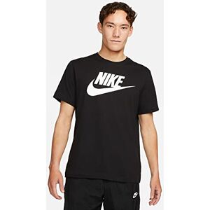 Nike Men's Sportswear Icon Futura T shirt, Black/(White), S UK Nike Men's Sportswear Icon Futura T shirt, Black/(White), S UK